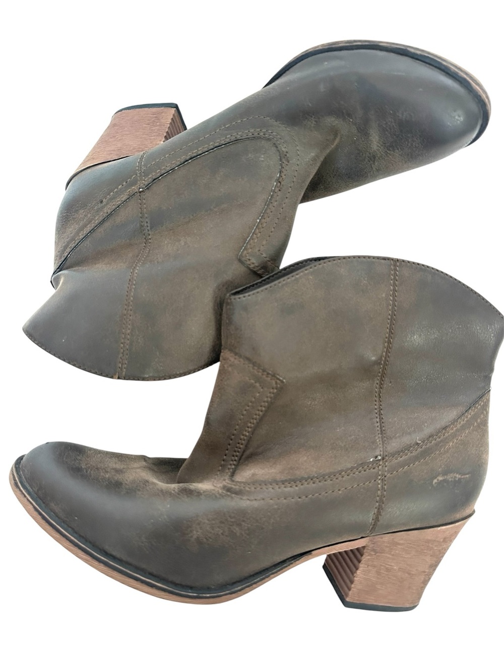 Rocket Dog Leather Pull On Boots 11